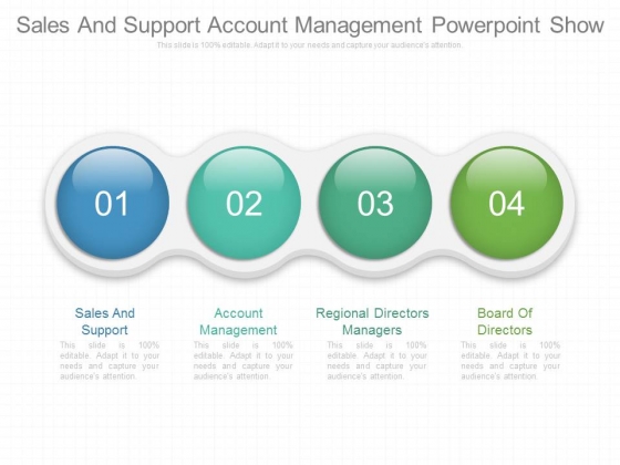 Sales And Support Account Management Powerpoint Show