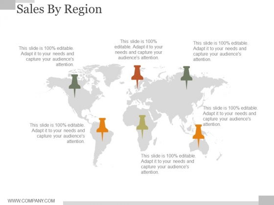 Sales By Regions Ppt PowerPoint Presentation Guide