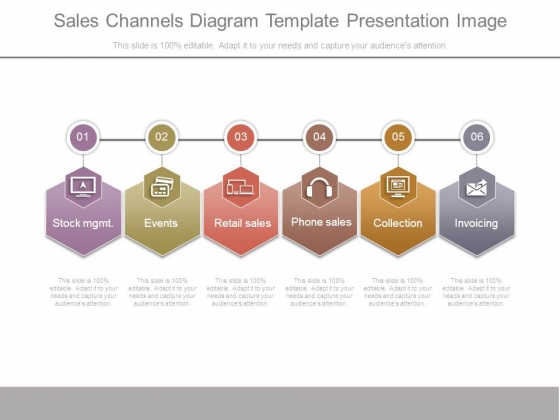 Sales Channels Diagram Template Presentation Image Sales Channels Diagram Template Presentation Image