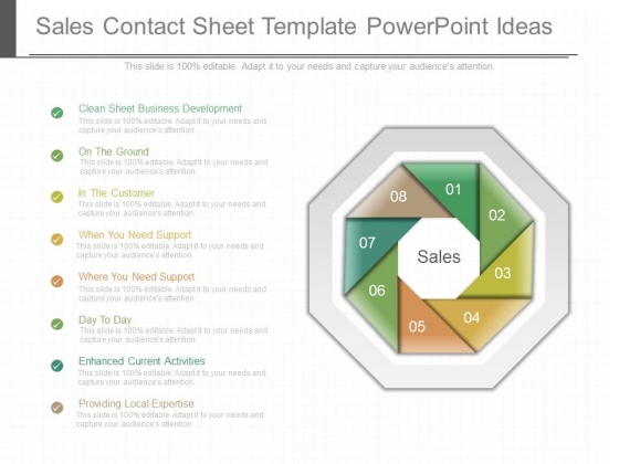 Sales Contact Sheet Template Powerpoint Ideas Sales Contact Sheet Template Powerpoint Ideas