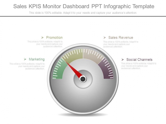 Sales Kpis Monitor Dashboard Ppt Infographic Template Sales Kpis Monitor Dashboard Ppt Infographic Template