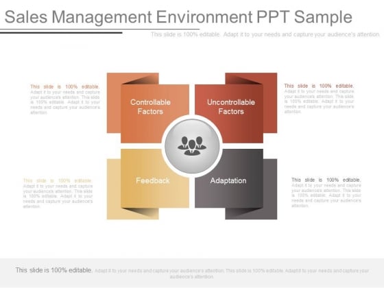 Sales Management Environment Ppt Sample