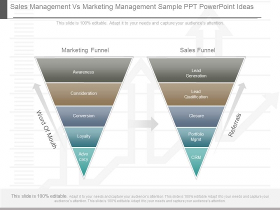 Sales Management Vs Marketing Management Sample Ppt Powerpoint Ideas Sales Management Vs Marketing Management Sample Ppt Powerpoint Ideas