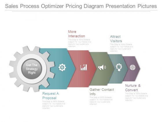 Sales Process Optimizer Pricing Diagram Presentation Pictures