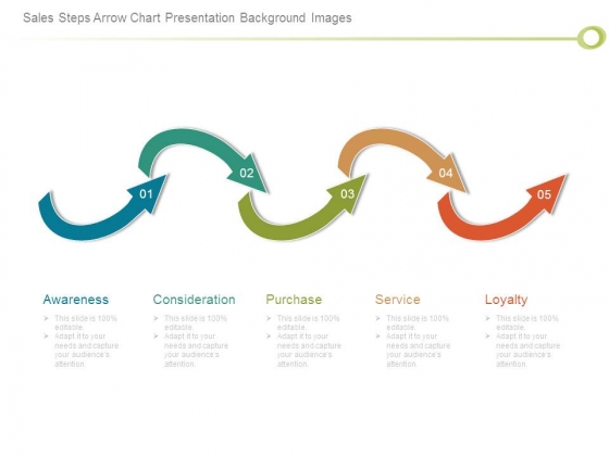 Sales Steps Arrow Chart Presentation Background Images Sales Steps Arrow Chart Presentation Background Images
