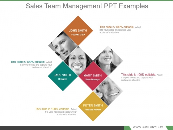 Sales Team Management Powerpoint Templates Download