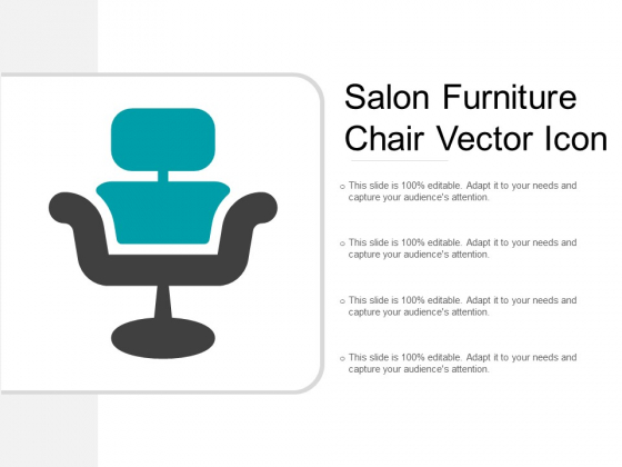 Salon Furniture Chair Vector Icon Ppt Powerpoint Presentation Styles Deck Salon Furniture Chair Vector Icon Ppt Powerpoint Presentation Styles Deck