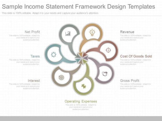 Sample Income Statement Framework Design Templates Sample Income Statement Framework Design Templates