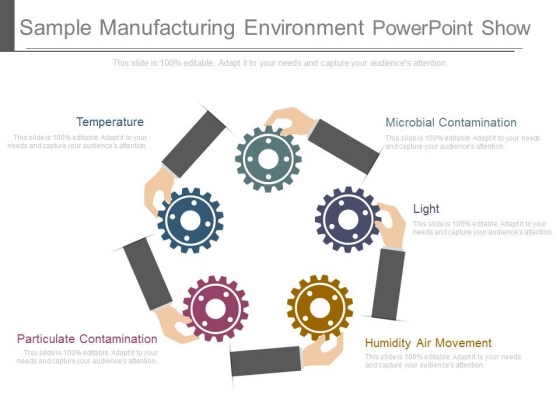Sample Manufacturing Environment Powerpoint Show Sample Manufacturing Environment Powerpoint Show