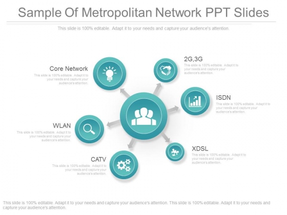 Sample Of Metropolitan Network Ppt Slides
