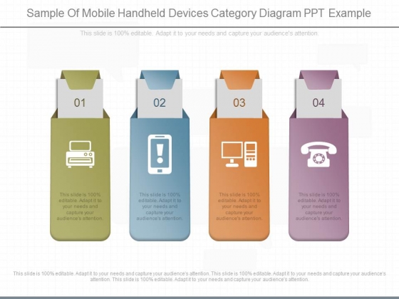 Sample Of Mobile Handheld Devices Category Diagram Ppt Example