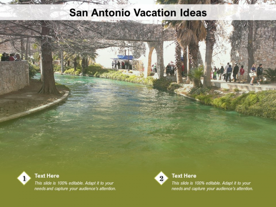 San Antonio Vacation Ideas Ppt PowerPoint Presentation Infographics Clipart PDF San Antonio Vacation Ideas Ppt PowerPoint Presentation Infographics Clipart PDF