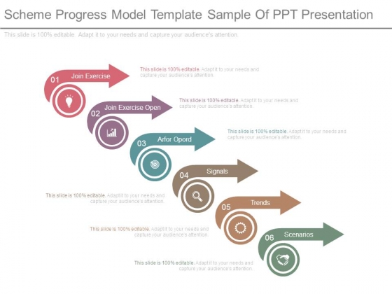 Scheme Progress Model Template Sample Of Ppt Presentation Scheme Progress Model Template Sample Of Ppt Presentation