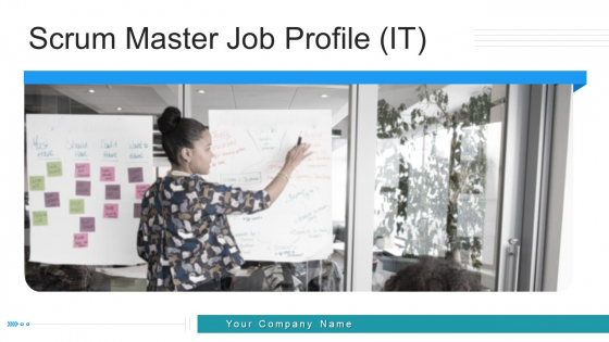 Scrum_Master_Job_Profile_IT_Ppt_PowerPoint_Presentation_Complete_Deck_With_Slides_Slide_1