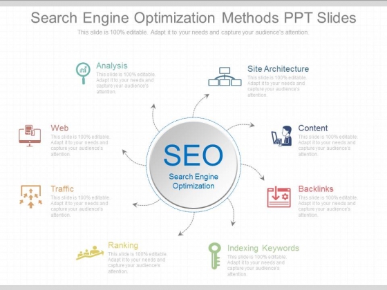 Search Engine Optimization Methods Ppt Slides Search Engine Optimization Methods Ppt Slides