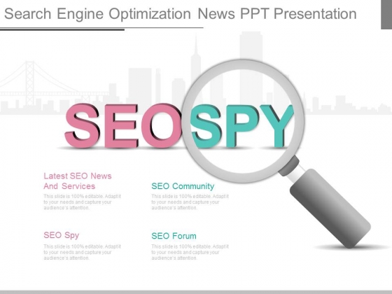 Search Engine Optimization News Ppt Presentation