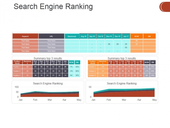 Search Engine Ranking Ppt PowerPoint Presentation Icon Format