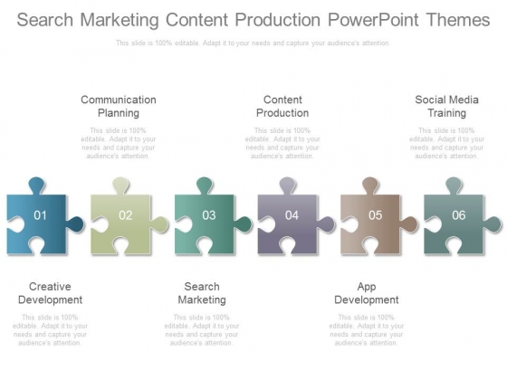 Search Marketing Content Production Powerpoint Themes Search Marketing Content Production Powerpoint Themes