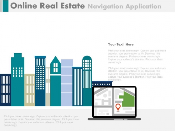 Searching Online Property Sites Powerpoint Template Searching Online Property Sites Powerpoint Template