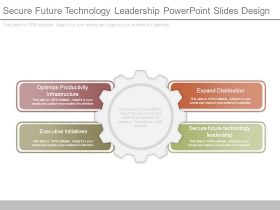 Secure Future Technology Leadership Powerpoint Slides Design