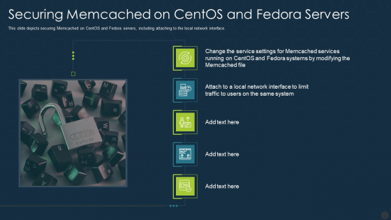 Securing Memcached On Centos And Fedora Servers Ppt Infographics Show PDF