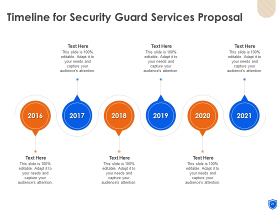 Security Guard Services Proposal Ppt PowerPoint Presentation Complete Deck With Slides designed graphical