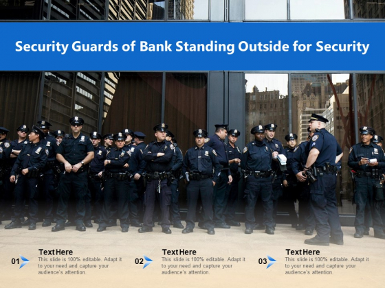 Security Guards Of Bank Standing Outside For Security Ppt PowerPoint Presentation File Visual Aids PDF Security Guards Of Bank Standing Outside For Security Ppt PowerPoint Presentation File Visual Aids PDF