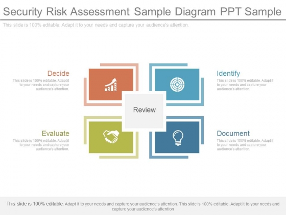 Security Risk Assessment Sample Diagram Ppt Sample Security Risk Assessment Sample Diagram Ppt Sample