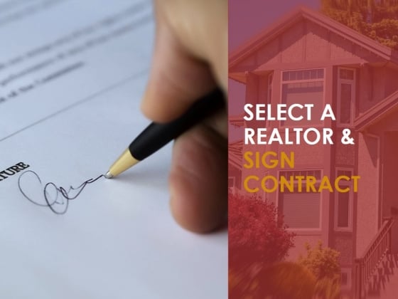 Select A Realtor And Sign Contract Template 2 Ppt PowerPoint Presentation Guide