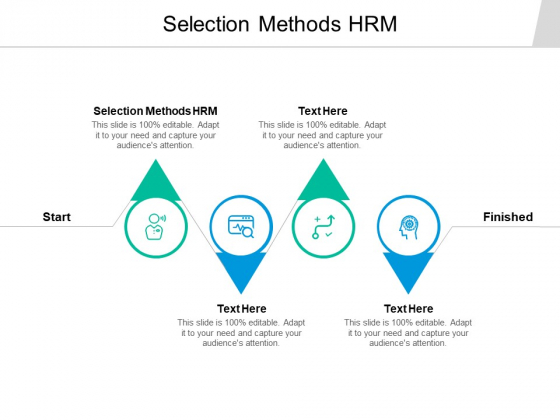 Selection Methods HRM Ppt PowerPoint Presentation Professional Format 