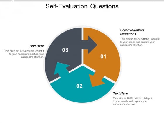 Self Evaluation Questions Ppt PowerPoint Presentation Slides Tips Cpb