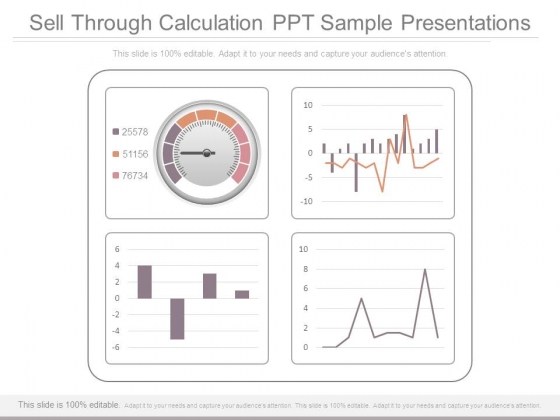 Sell Through Calculation Ppt Sample Presentations Sell Through Calculation Ppt Sample Presentations