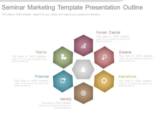 Seminar Marketing Template Presentation Outline Seminar Marketing Template Presentation Outline