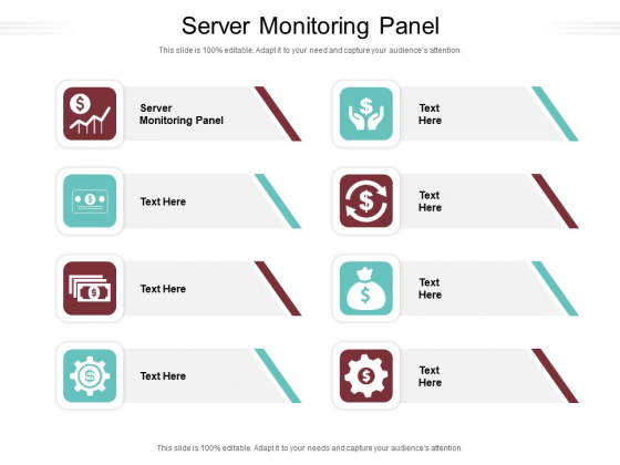 Server Monitoring Panel Ppt PowerPoint Presentation Infographics Ideas Cpb Pdf Server Monitoring Panel Ppt PowerPoint Presentation Infographics Ideas Cpb Pdf