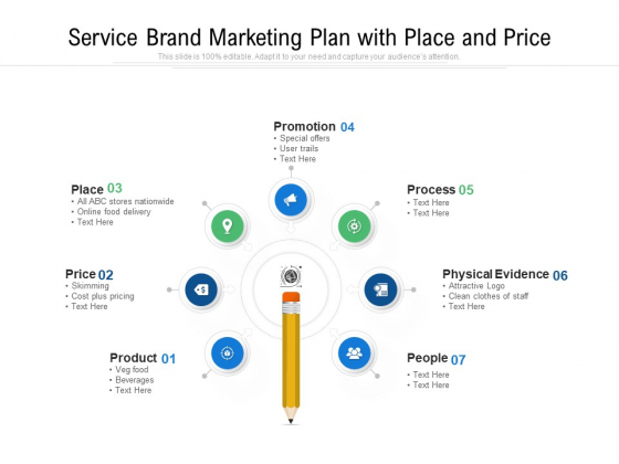 Service Brand Marketing Plan With Place And Price Ppt PowerPoint Presentation Gallery Elements PDF Service Brand Marketing Plan With Place And Price Ppt PowerPoint Presentation Gallery Elements PDF
