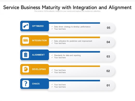 Service Business Maturity With Integration And Alignment Ppt PowerPoint Presentation File Skills PDF Service Business Maturity With Integration And Alignment Ppt PowerPoint Presentation File Skills PDF