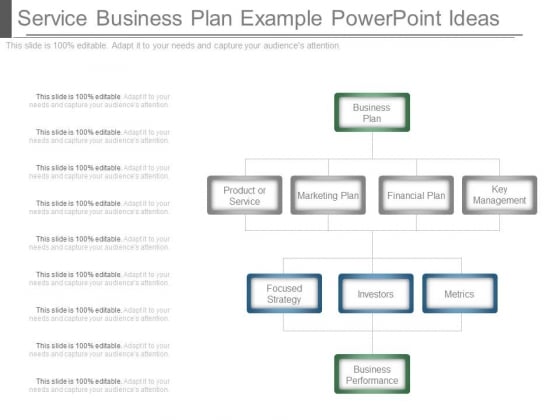 Service Business Plan Example Powerpoint Ideas