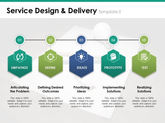 Service Design And Delivery Template 5 Ppt PowerPoint Presentation File Infographics