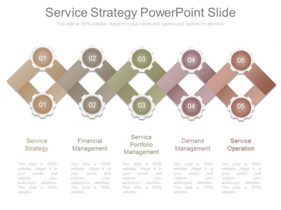 Service Strategy Powerpoint Slide