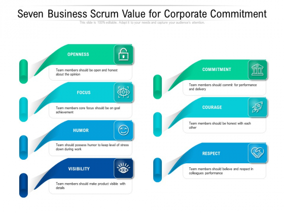 Seven Business Scrum Value For Corporate Commitment Ppt PowerPoint Presentation Show Objects PDF Seven Business Scrum Value For Corporate Commitment Ppt PowerPoint Presentation Show Objects PDF