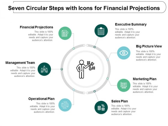 Seven Circular Steps With Icons For Financial Projections Ppt Powerpoint Presentation Portfolio Outfit Seven Circular Steps With Icons For Financial Projections Ppt Powerpoint Presentation Portfolio Outfit