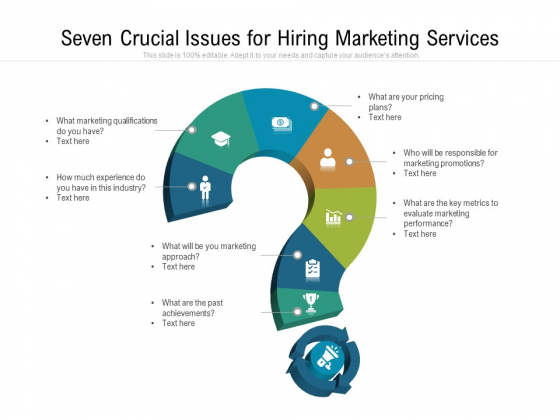 Seven Crucial Issues For Hiring Marketing Services Ppt PowerPoint Presentation File Visuals PDF Seven Crucial Issues For Hiring Marketing Services Ppt PowerPoint Presentation File Visuals PDF