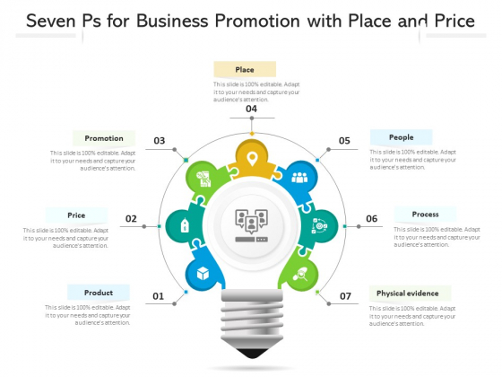 Seven Ps For Business Promotion With Place And Price Ppt PowerPoint Presentation File Show PDF Seven Ps For Business Promotion With Place And Price Ppt PowerPoint Presentation File Show PDF