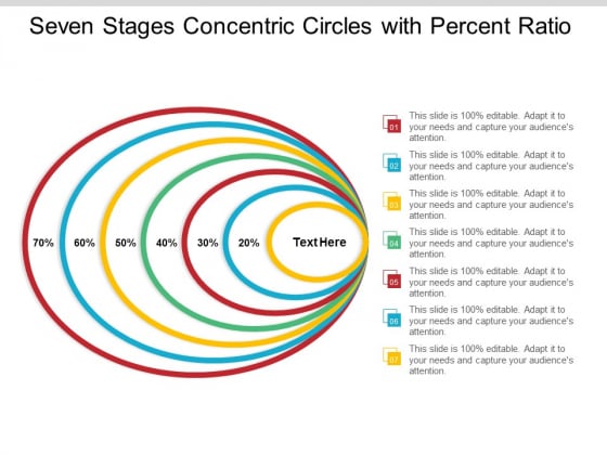 Seven Stages Concentric Circles With Percent Ratio Ppt Powerpoint Presentation File Elements Seven Stages Concentric Circles With Percent Ratio Ppt Powerpoint Presentation File Elements