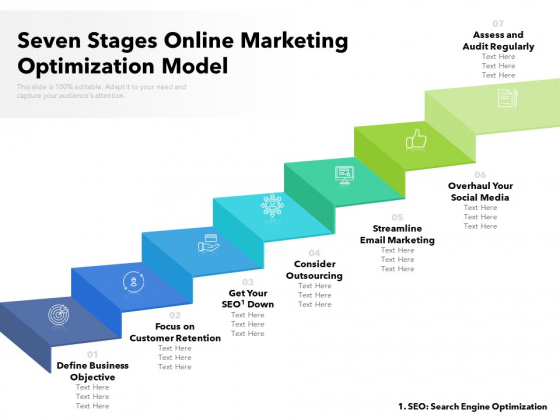 Seven Stages Online Marketing Optimization Model Ppt PowerPoint Presentation Summary Slide Download PDF Seven Stages Online Marketing Optimization Model Ppt PowerPoint Presentation Summary Slide Download PDF