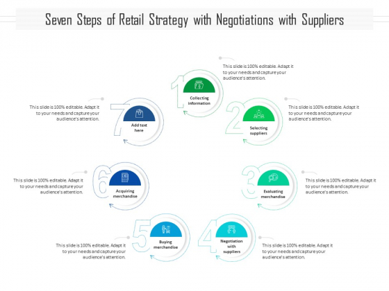 Seven Steps Of Retail Strategy With Negotiations With Suppliers Ppt PowerPoint Presentation Gallery Infographic Template PDF Seven Steps Of Retail Strategy With Negotiations With Suppliers Ppt PowerPoint Presentation Gallery Infographic Template PDF