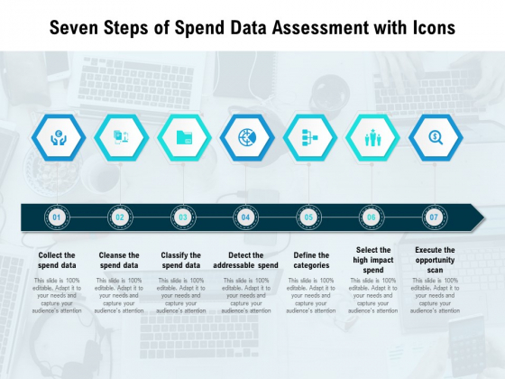 Seven Steps Of Spend Data Assessment With Icons Ppt PowerPoint Presentation Styles Portrait Seven Steps Of Spend Data Assessment With Icons Ppt PowerPoint Presentation Styles Portrait