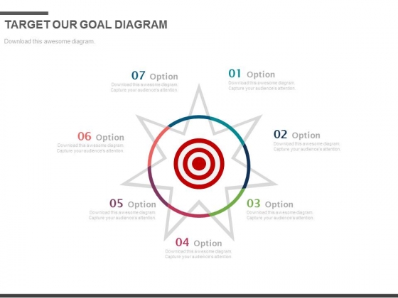 Seven Steps To Focus On Target Powerpoint Slides Seven Steps To Focus On Target Powerpoint Slides