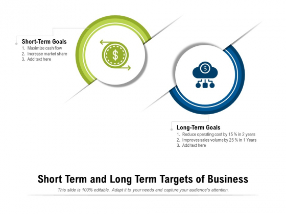 Short Term And Long Term Targets Of Business Ppt PowerPoint Presentation Icon Gallery PDF Short Term And Long Term Targets Of Business Ppt PowerPoint Presentation Icon Gallery PDF
