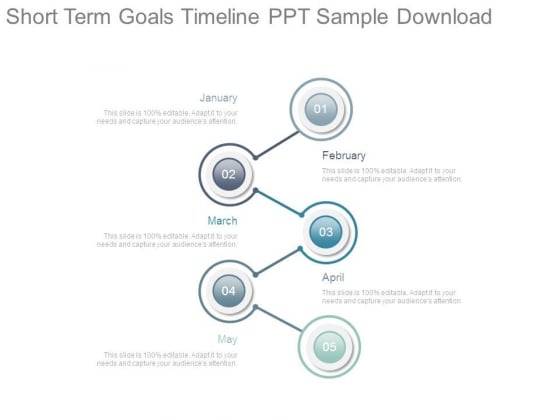 Short Term Goals Timeline Ppt Sample Download Short Term Goals Timeline Ppt Sample Download